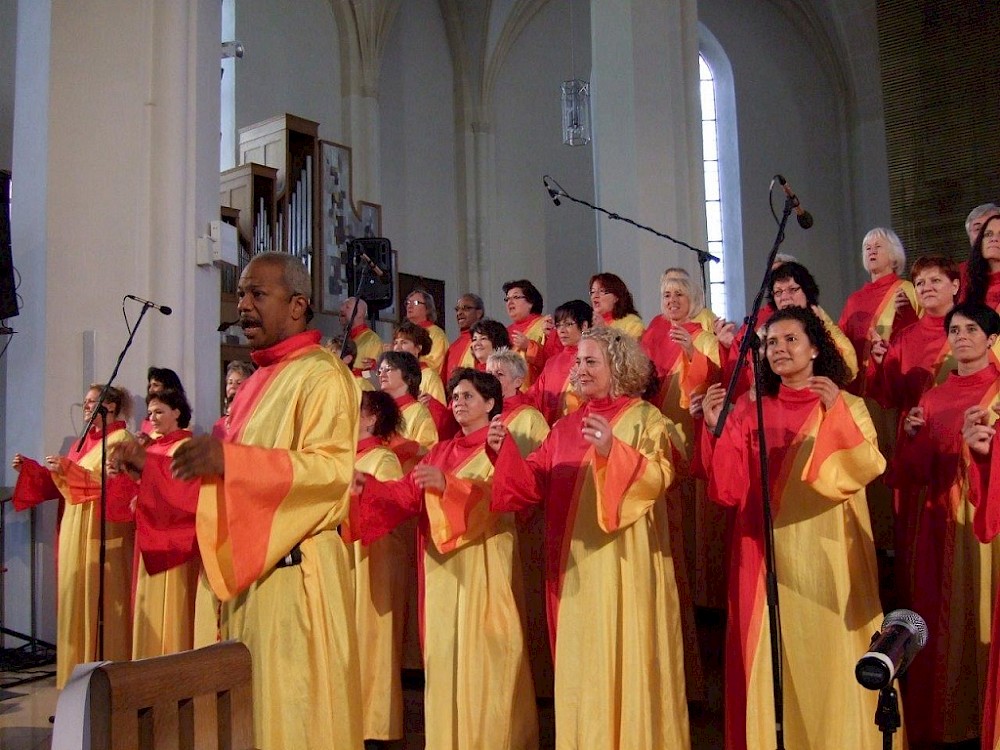 Konzert der Gospelsterne unter der Leitung von Eric Bond